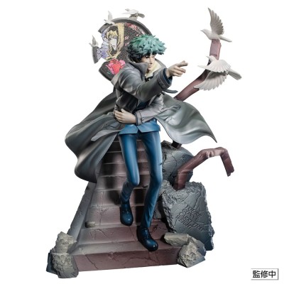 COWBOY BEPOP - 2nd GIG Spike Spiegel Daybreak MegaHouse PVC Figure27 cm