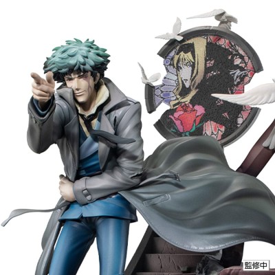 COWBOY BEPOP - 2nd GIG Spike Spiegel Daybreak MegaHouse PVC Figure27 cm