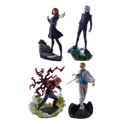 JUJUTSU KAISEN - Petitrama Series Trading Figure 3-Set Jujutsu Kaisen Series Vol.2 Set 9 cm