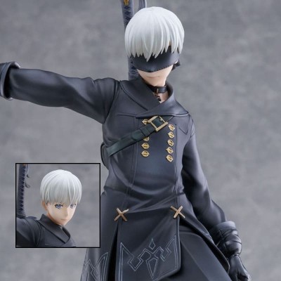 NIER AUTOMATA - YoRHa No. 9 Type S Covering Fire 1/7 Proof PVC Figure 31 cm