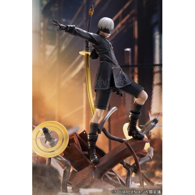 NIER AUTOMATA - YoRHa No. 9 Type S Covering Fire 1/7 Proof PVC Figure 31 cm