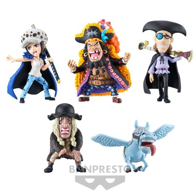 ONE PIECE - Trafalgar.Law VS Blackbeard Pirates World Collectable Figure Complete Pack 7 cm