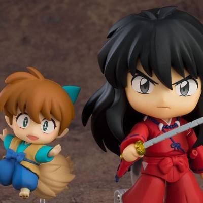 INUYASHA - Inuyasha New Moon Ver. & Shippo Nendoroid Action Figure 10 cm