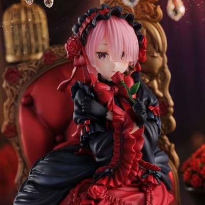 RE: ZERO - Ram Gothic Ver. 1/7 F:NEX Furyu PVC Figure 20 cm