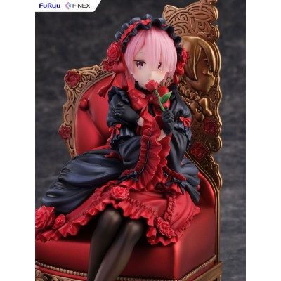 RE: ZERO - Ram Gothic Ver. 1/7 F:NEX Furyu PVC Figure 20 cm