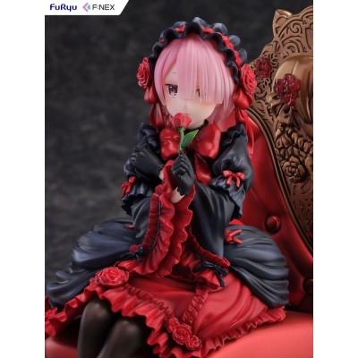 RE: ZERO - Ram Gothic Ver. 1/7 F:NEX Furyu PVC Figure 20 cm