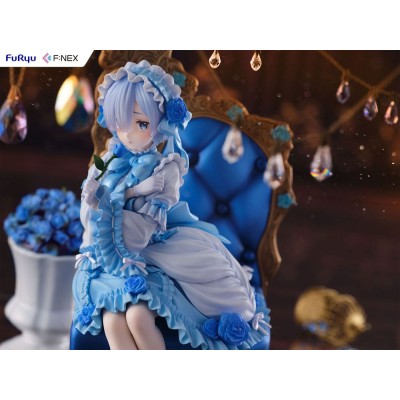 RE: ZERO - Rem Gothic Ver. 1/7 F:NEX Furyu PVC Figure 20 cm