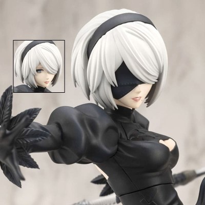 NIER AUTOMATA - 2B Ver. 1.1a ARTFXJ 1/8 Kotobukiya PVC Figure 24 cm