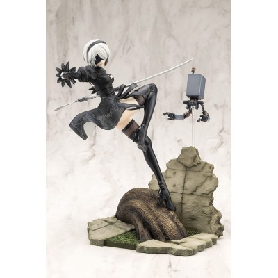 NIER AUTOMATA - 2B Ver. 1.1a ARTFXJ 1/8 Kotobukiya PVC Figure 24 cm