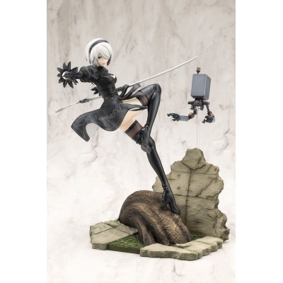 NIER AUTOMATA - 2B Ver. 1.1a ARTFXJ 1/8 Kotobukiya PVC Figure 24 cm