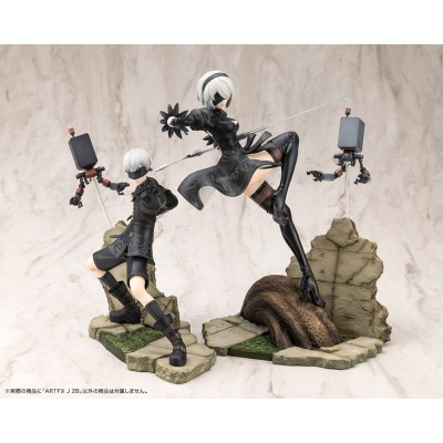 NIER AUTOMATA - 2B Ver. 1.1a ARTFXJ 1/8 Kotobukiya PVC Figure 24 cm