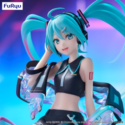 HATSUNE MIKU - Neon Cyber Noodle Stopper Furyu PVC Figure 16 cm