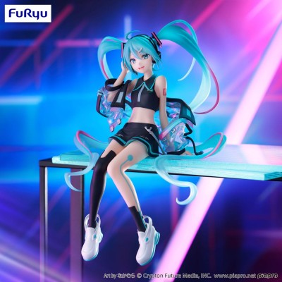 HATSUNE MIKU - Neon Cyber Noodle Stopper Furyu PVC Figure 16 cm