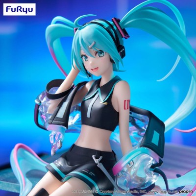 HATSUNE MIKU - Neon Cyber Noodle Stopper Furyu PVC Figure 16 cm