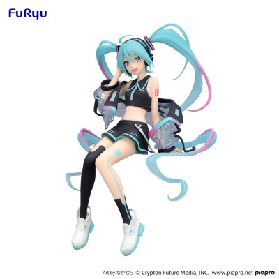 HATSUNE MIKU - Neon Cyber Noodle Stopper Furyu PVC Figure 16 cm