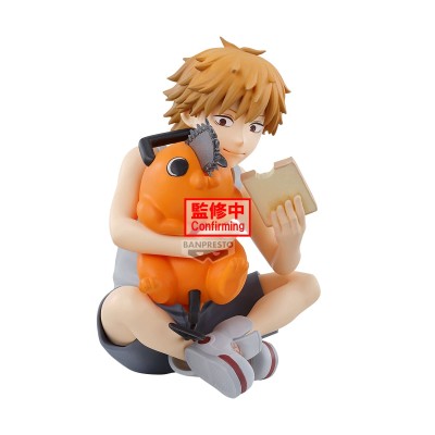 CHAINSAW MAN - Denji & Pochita Break time collection vol.3 Banpresto PVC Figure 7 cm