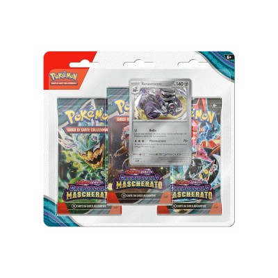 Pokemon Crepuscolo Mascherato - Revavroom Blister 3 Bustine (ITA)