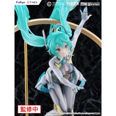 HATSUNE MIKU - Miku with You 2024 Ver. 1/7 F:NEX Furyu PVC Figure 29 cm