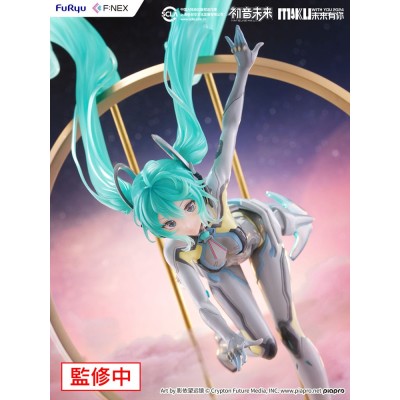 HATSUNE MIKU - Miku with You 2024 Ver. 1/7 F:NEX Furyu PVC Figure 29 cm