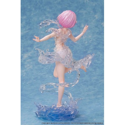 RE: ZERO - Ram Aqua Dress 1/7 Design Coco PVC Figure 23 cm