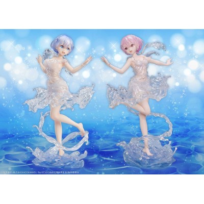 RE: ZERO - Ram Aqua Dress 1/7 Design Coco PVC Figure 23 cm