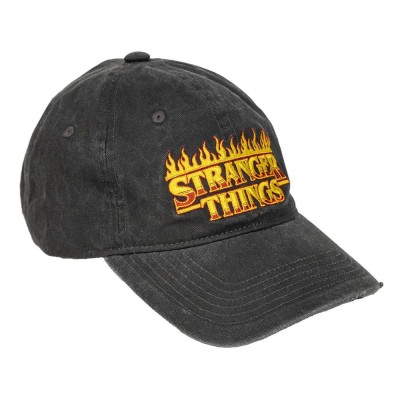 STRANGER THINGS - Logo Infuocato Cappello con visiera