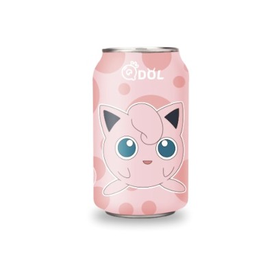 Qdol pokemon sparkling water peach - acqua frizzante aromatizzata alla pesca 330 ML