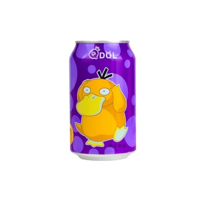 Qdol pokemon sparkling water Grape Flavored 330 ML