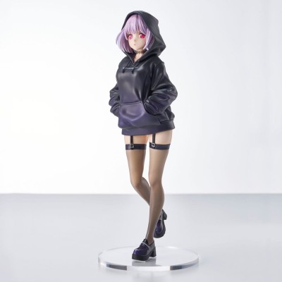 GRIDMAN UNIVERSE - Akane Shinjo Zozo Black Collection Union Creative PVC Figure 23 cm