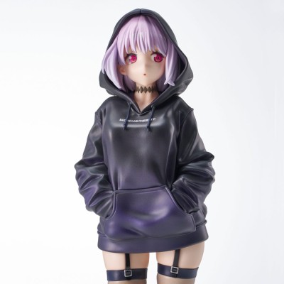 GRIDMAN UNIVERSE - Akane Shinjo Zozo Black Collection Union Creative PVC Figure 23 cm