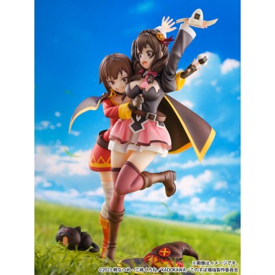 KONO SUBA - Megumin & Yunyun Futari wa Otomodachi Ver. SHIBUYA SCRAMBLE FIGURE 1/6 Estream PVC Figure 26 cm