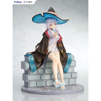 MAJO NO TABI TABI (Wandering Witch: The Journey of Elaina) - Elaina Summer Vacation Ver. F:NEX 1/7 Furyu PVC Figure 22 cm