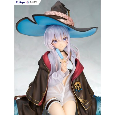 MAJO NO TABI TABI (Wandering Witch: The Journey of Elaina) - Elaina Summer Vacation Ver. F:NEX 1/7 Furyu PVC Figure 22 cm