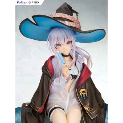 MAJO NO TABI TABI (Wandering Witch: The Journey of Elaina) - Elaina Summer Vacation Ver. F:NEX 1/7 Furyu PVC Figure 22 cm