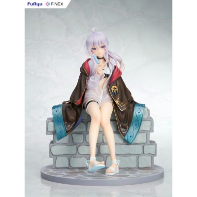 MAJO NO TABI TABI (Wandering Witch: The Journey of Elaina) - Elaina Summer Vacation Ver. F:NEX 1/7 Furyu PVC Figure 22 cm