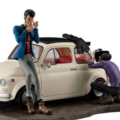 LUPIN III - Lupin the Gallery Punk at Dawn MegaHouse PVC Figure 9 cm