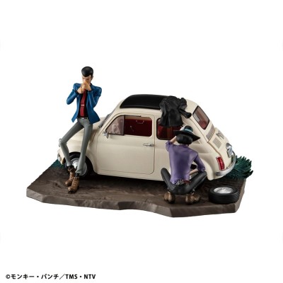 LUPIN III - Lupin the Gallery Punk at Dawn MegaHouse PVC Figure 9 cm