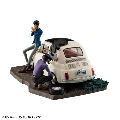 LUPIN III - Lupin the Gallery Punk at Dawn MegaHouse PVC Figure 9 cm