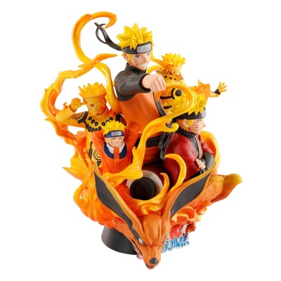 NARUTO - Naruto 01 Petitrama DX Megahouse PVC Mini Figure 15 cm