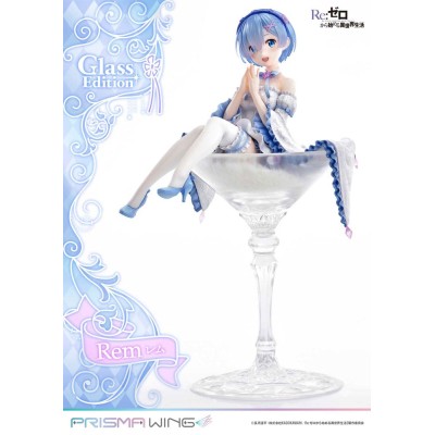 RE: ZERO - Rem Glass Edition Prisma Wing 1/7 PVC Figure 23 cm