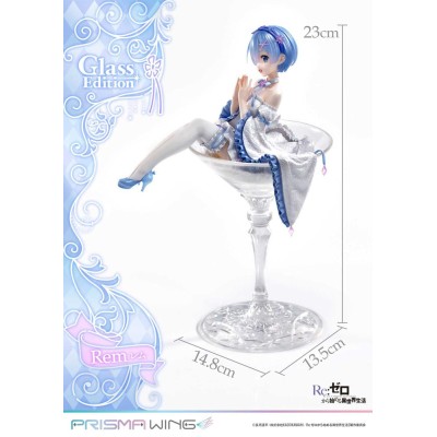 RE: ZERO - Rem Glass Edition Prisma Wing 1/7 PVC Figure 23 cm