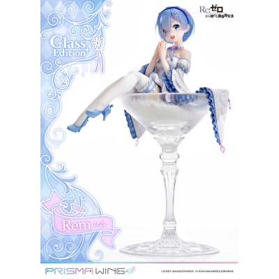 RE: ZERO - Rem Glass Edition Prisma Wing 1/7 PVC Figure 23 cm