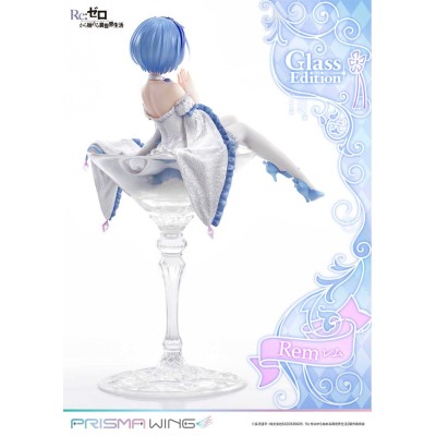 RE: ZERO - Rem Glass Edition Prisma Wing 1/7 PVC Figure 23 cm