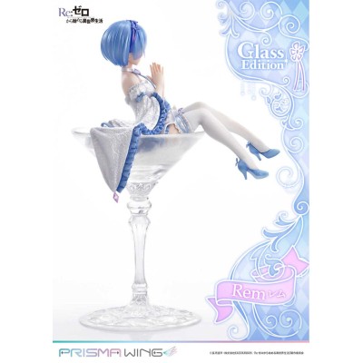 RE: ZERO - Rem Glass Edition Prisma Wing 1/7 PVC Figure 23 cm