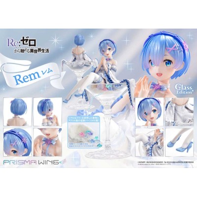 RE: ZERO - Rem Glass Edition Prisma Wing 1/7 PVC Figure 23 cm