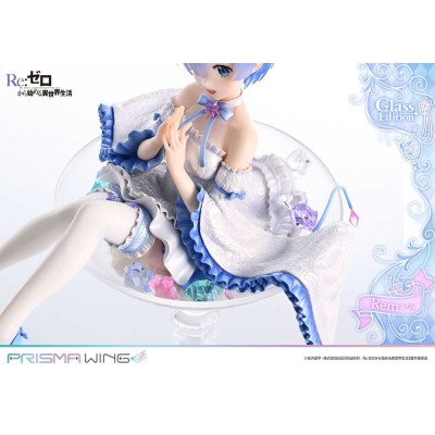 RE: ZERO - Rem Glass Edition Prisma Wing 1/7 PVC Figure 23 cm