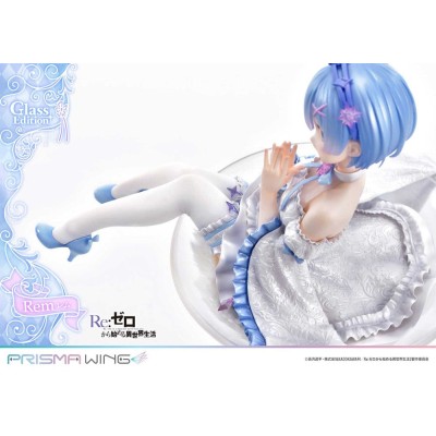 RE: ZERO - Rem Glass Edition Prisma Wing 1/7 PVC Figure 23 cm