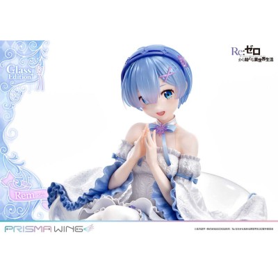 RE: ZERO - Rem Glass Edition Prisma Wing 1/7 PVC Figure 23 cm