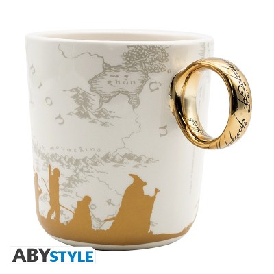 LORD OF THE RINGS - Tazza 3D con manico ad anello 460 ml