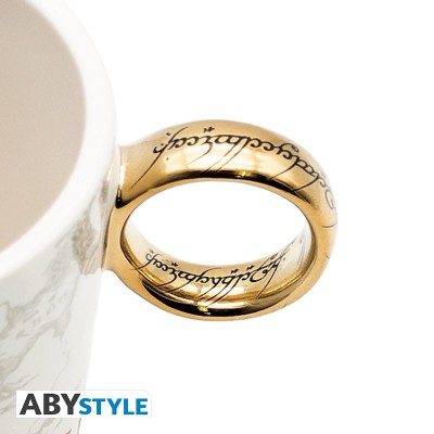 LORD OF THE RINGS - Tazza 3D con manico ad anello 460 ml